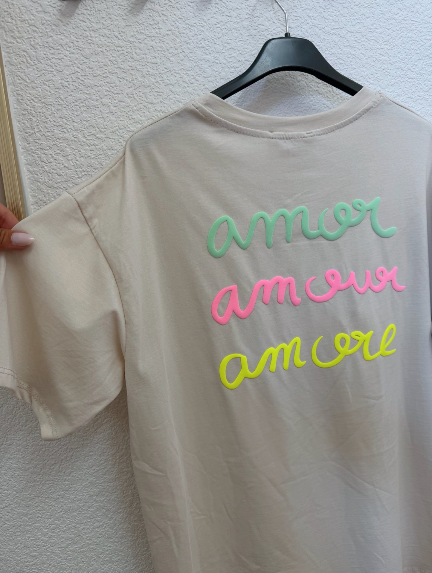 T-shirt „three times amour“