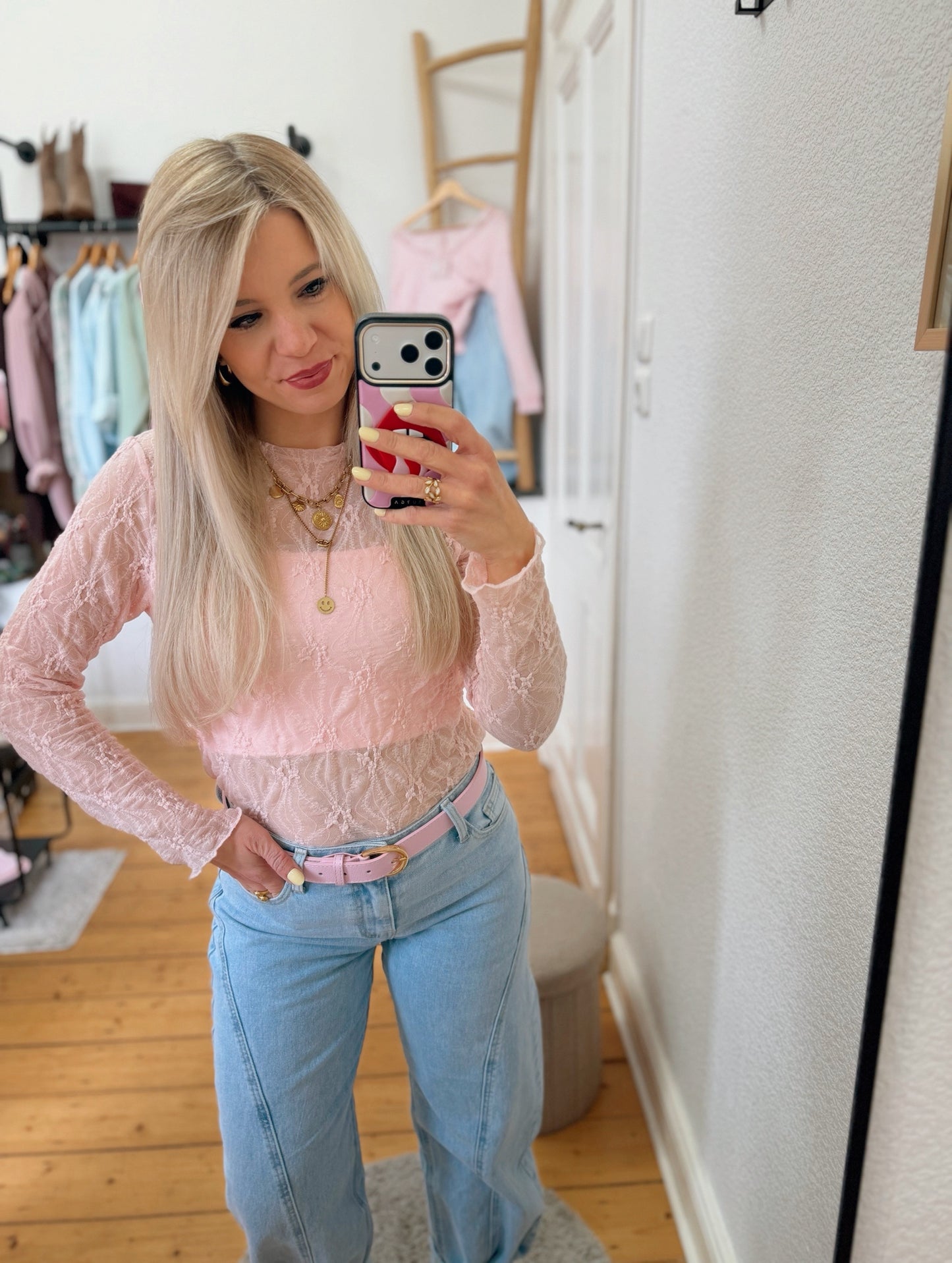 Spitzenshirt „Candy“