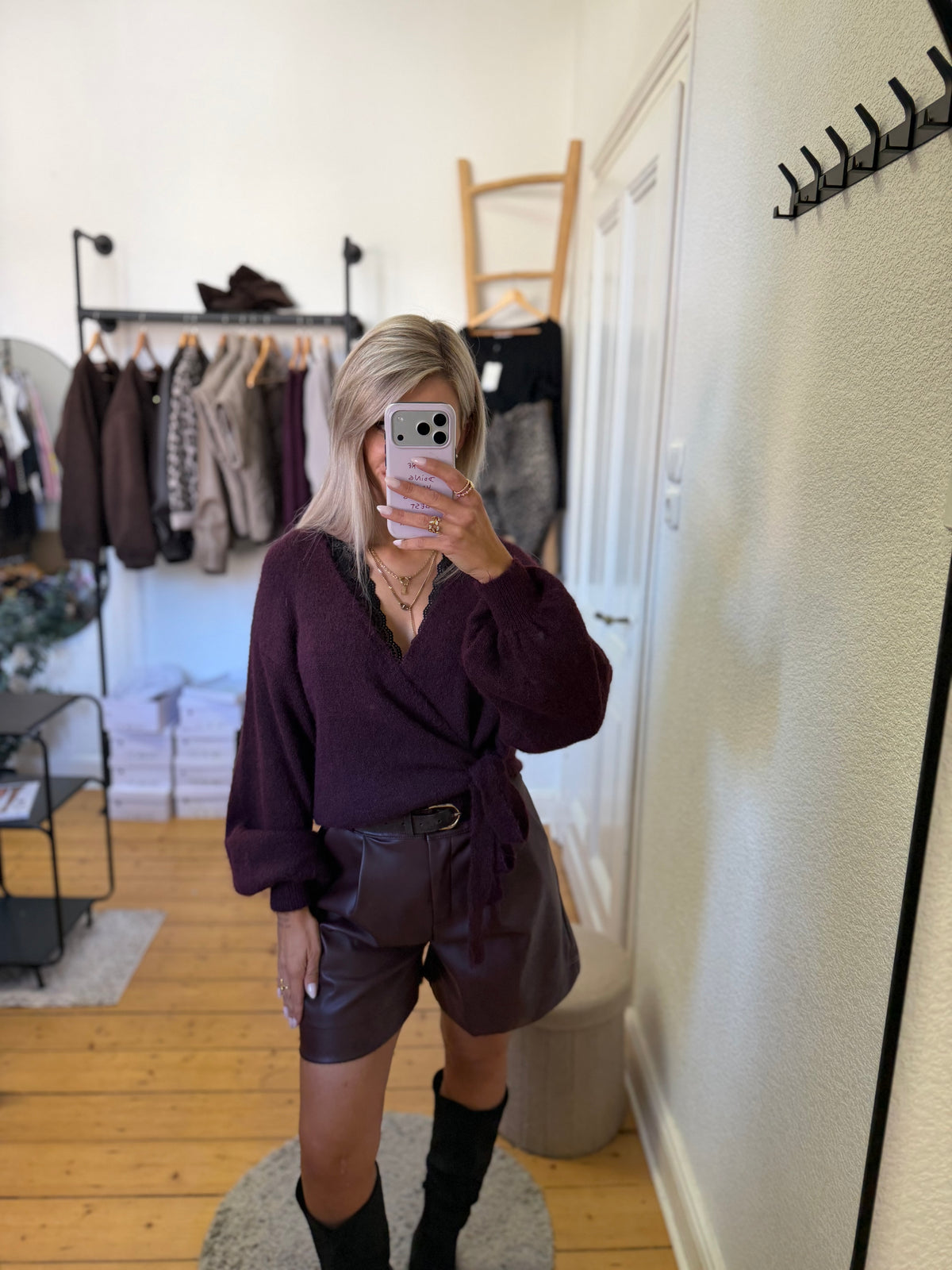 Wickelpullover
