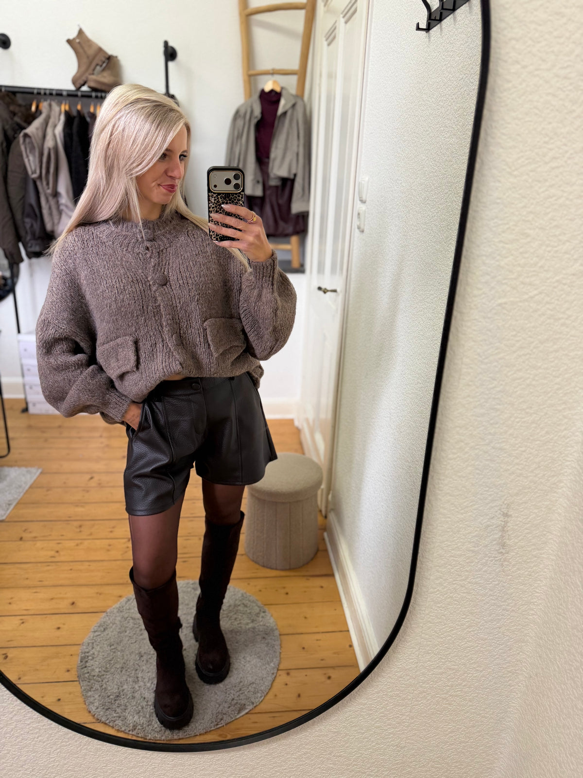 Cardigan “way down”
