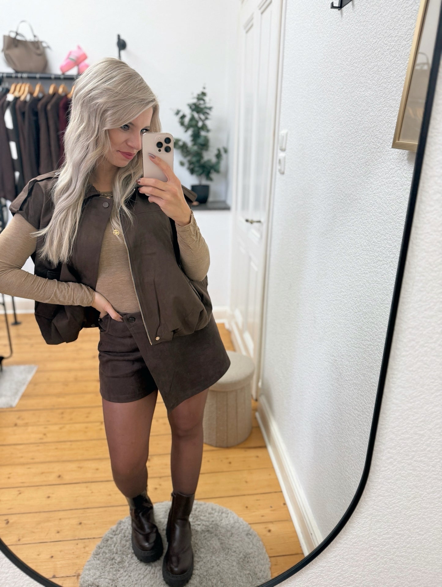 Wildleder Weste