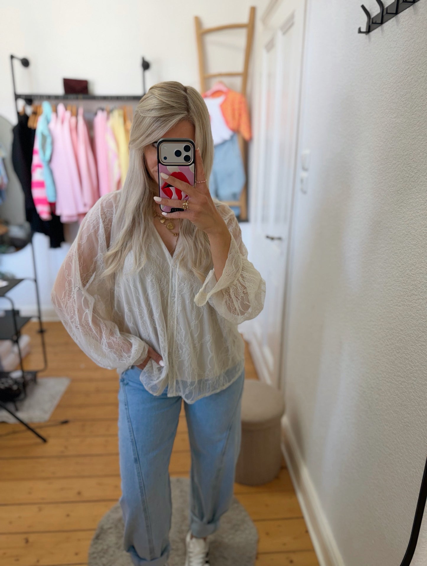Bluse „lace“