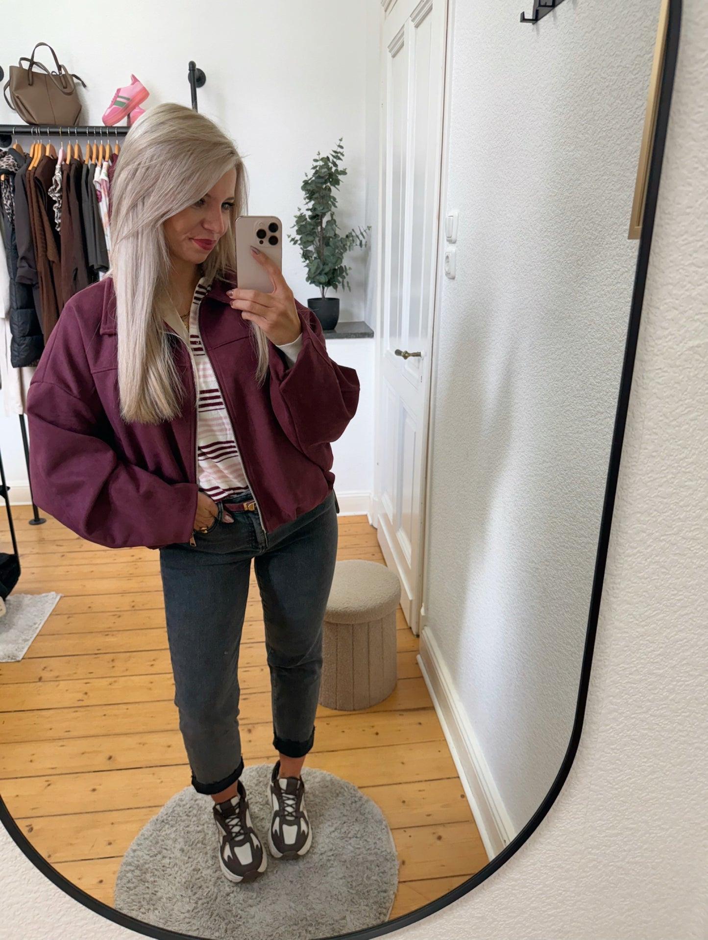 Jacke „suede“