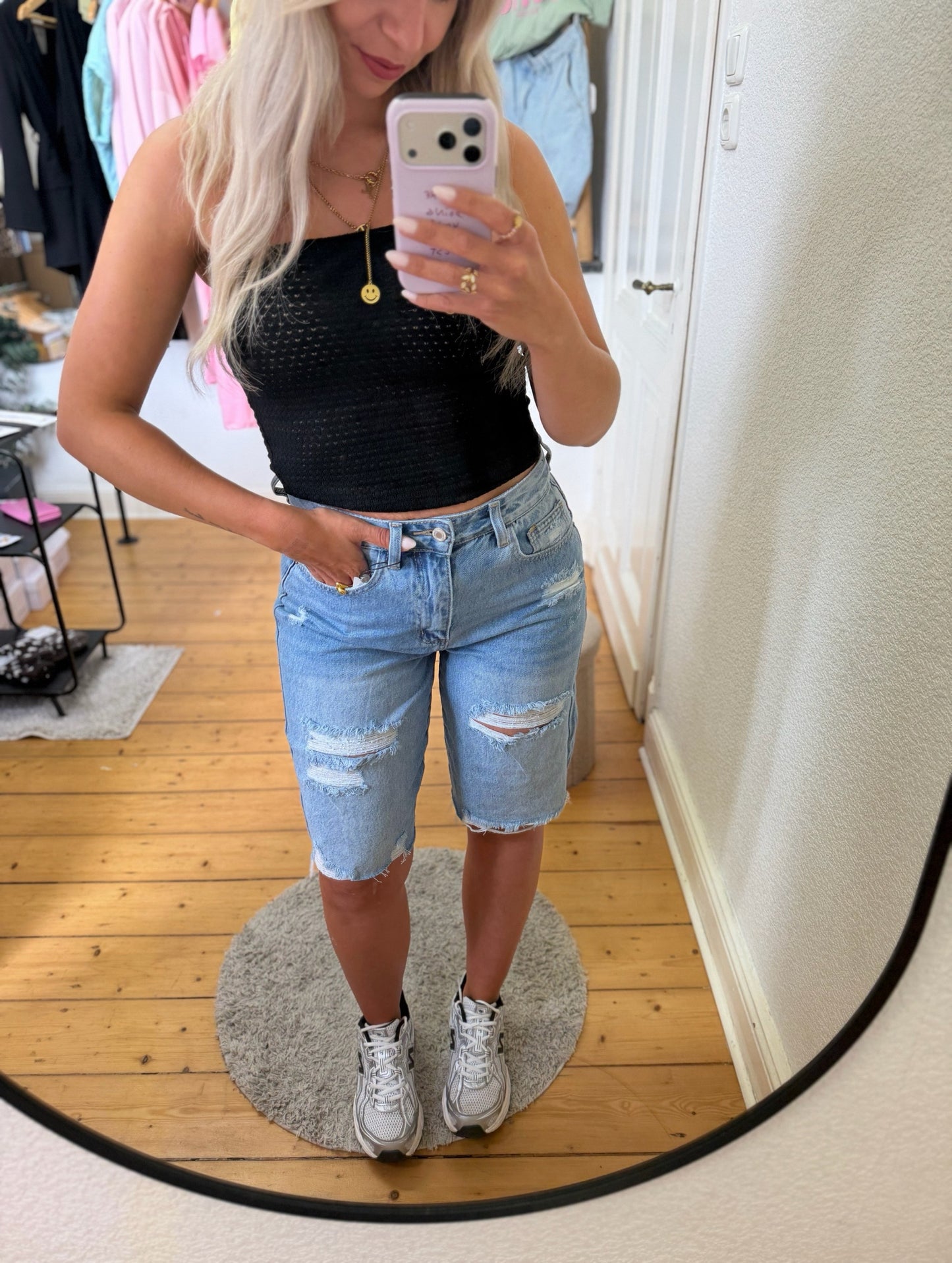 Jeans bermuda shorts