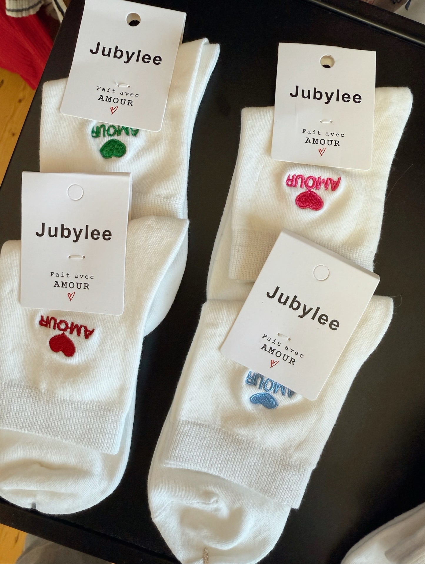 Socken „amour“