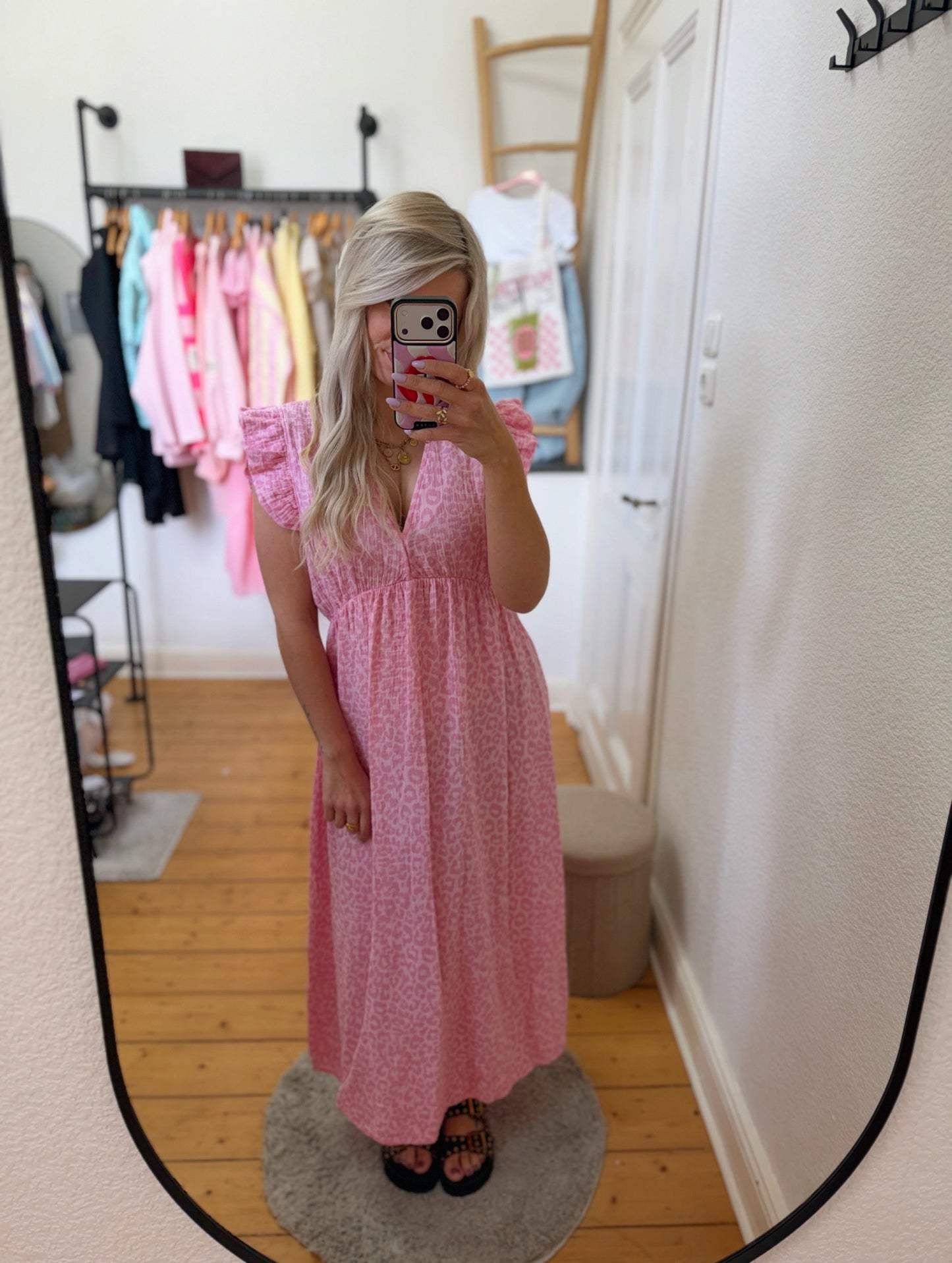 Kleid „pretty pink in leo“