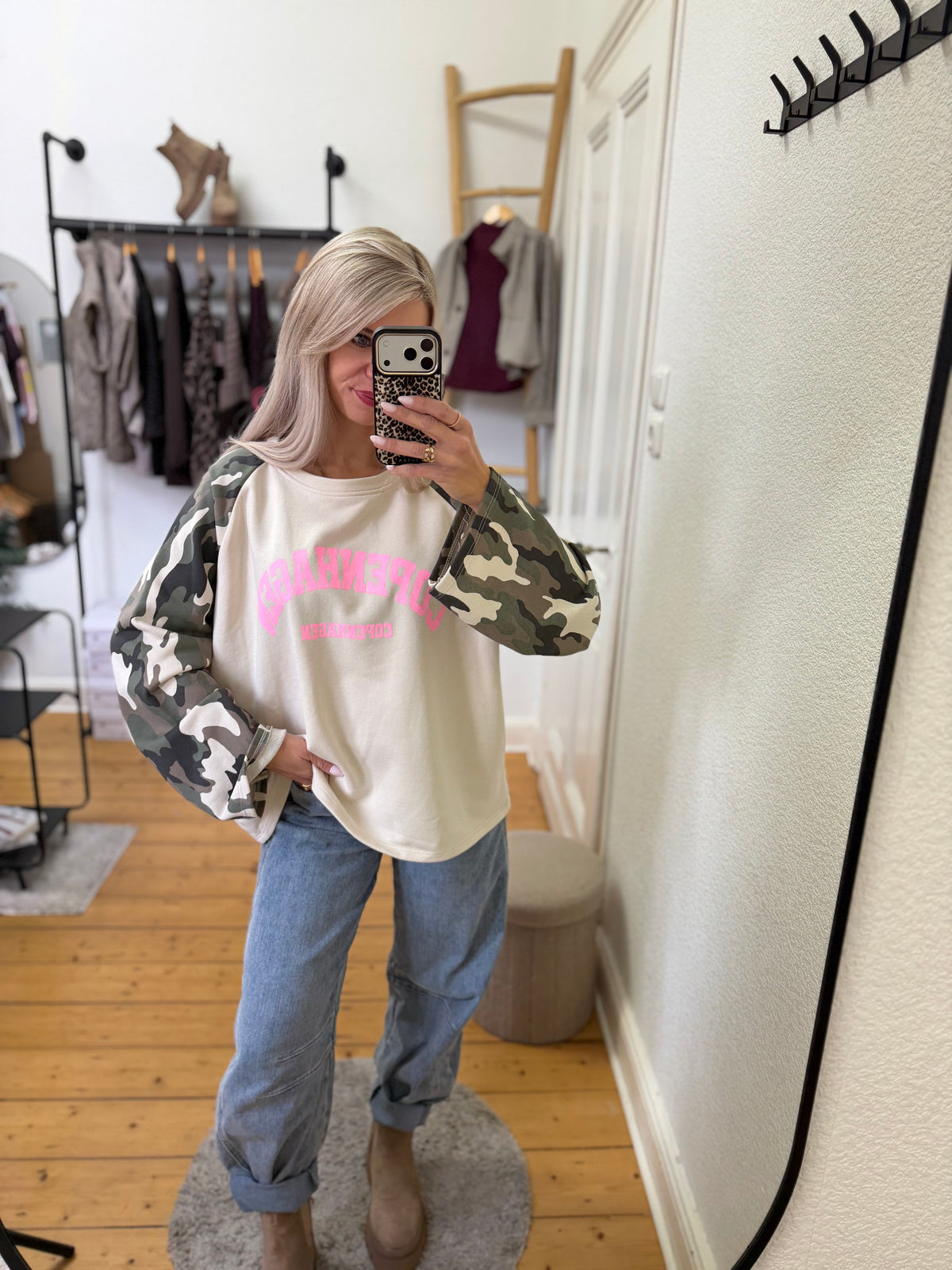 Sweater “Copenhagen x camouflage”