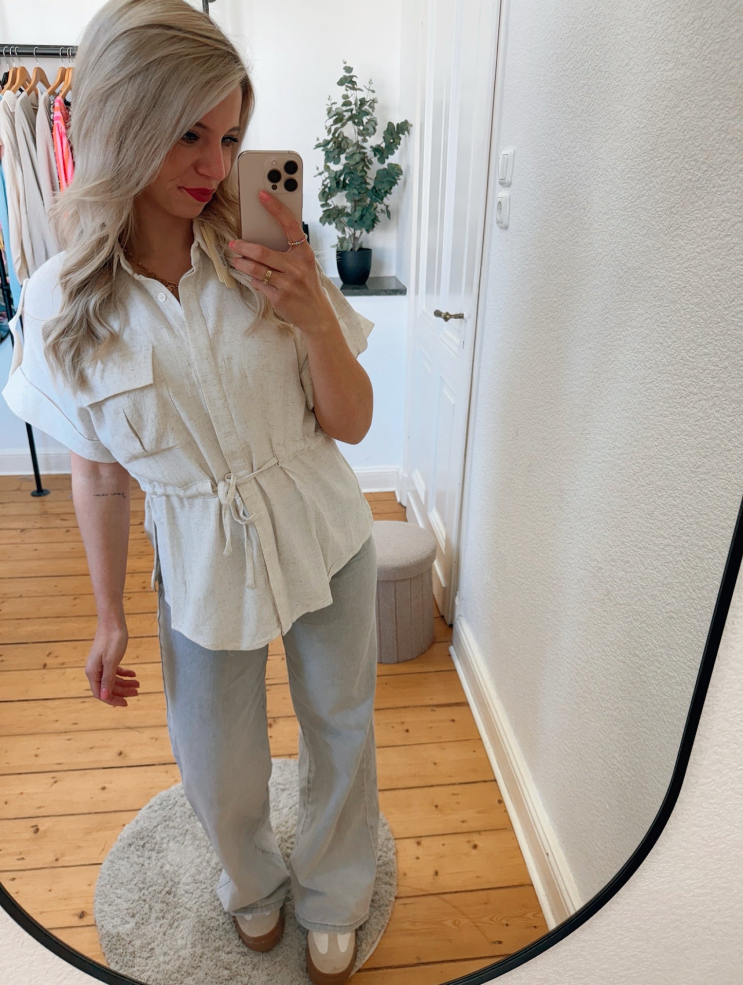Leinen Shirt