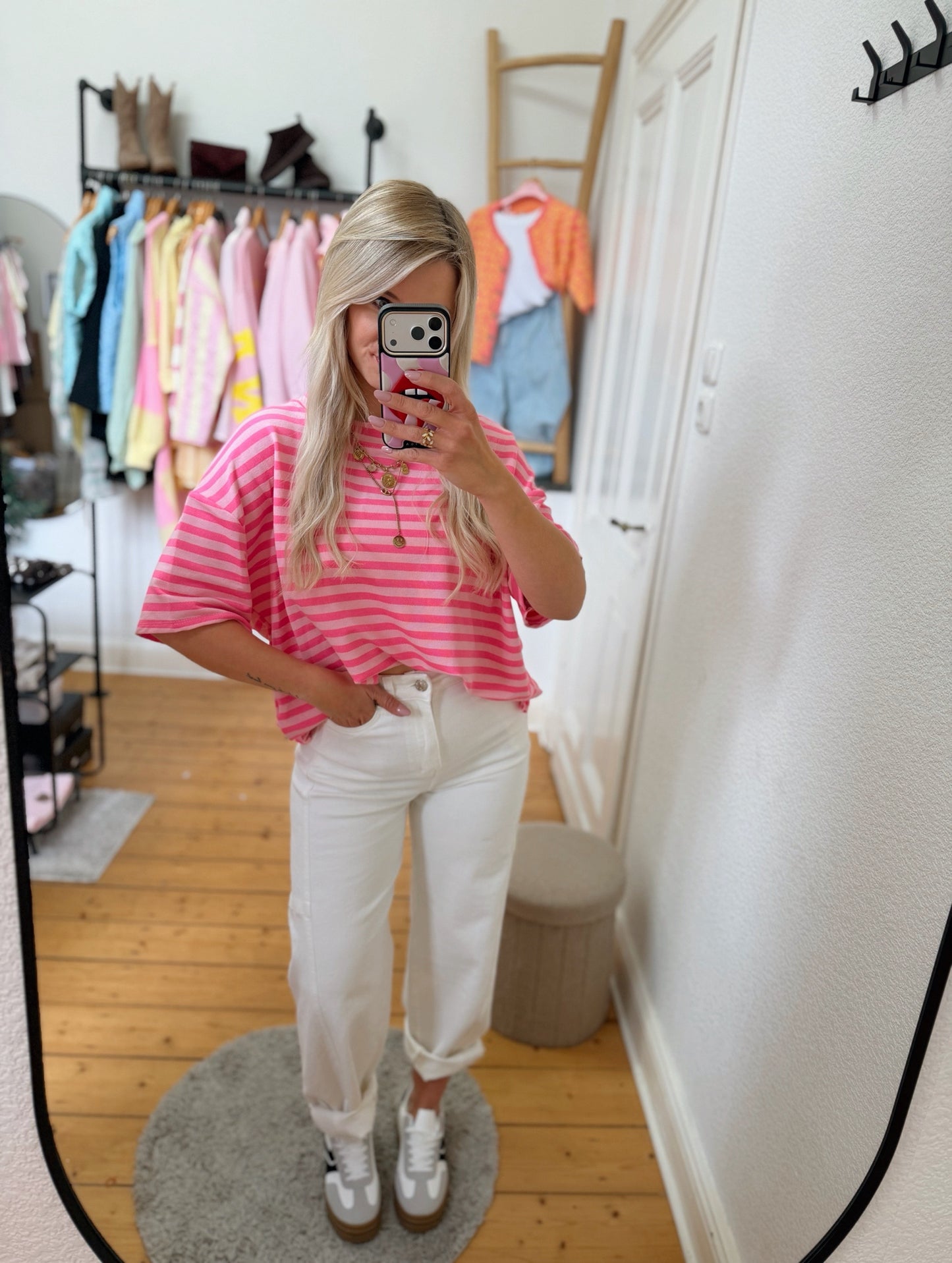 T-shirt „happy stripe“