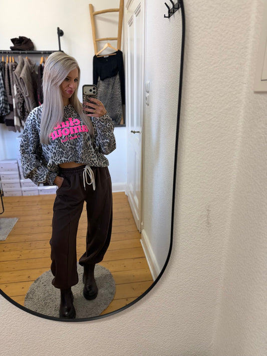 Sweater “Club amour“ Leoprint