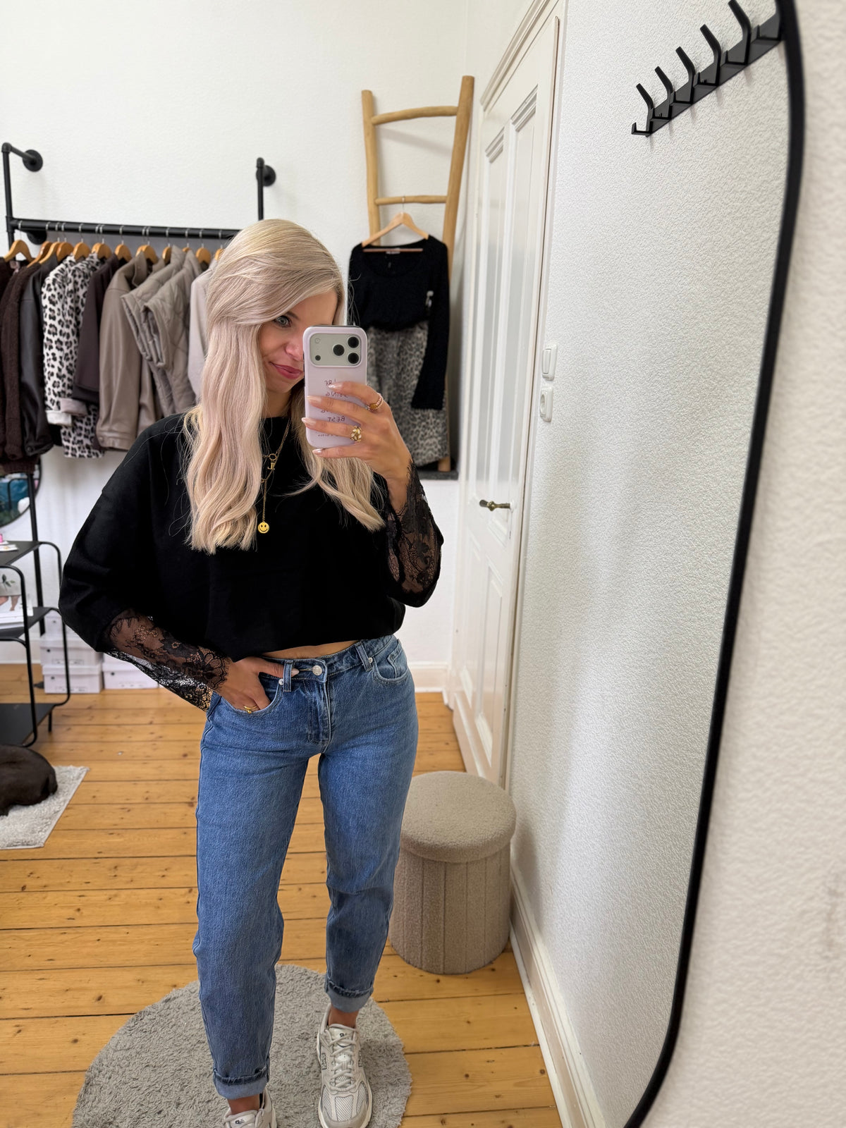 Shirt „combine lace“