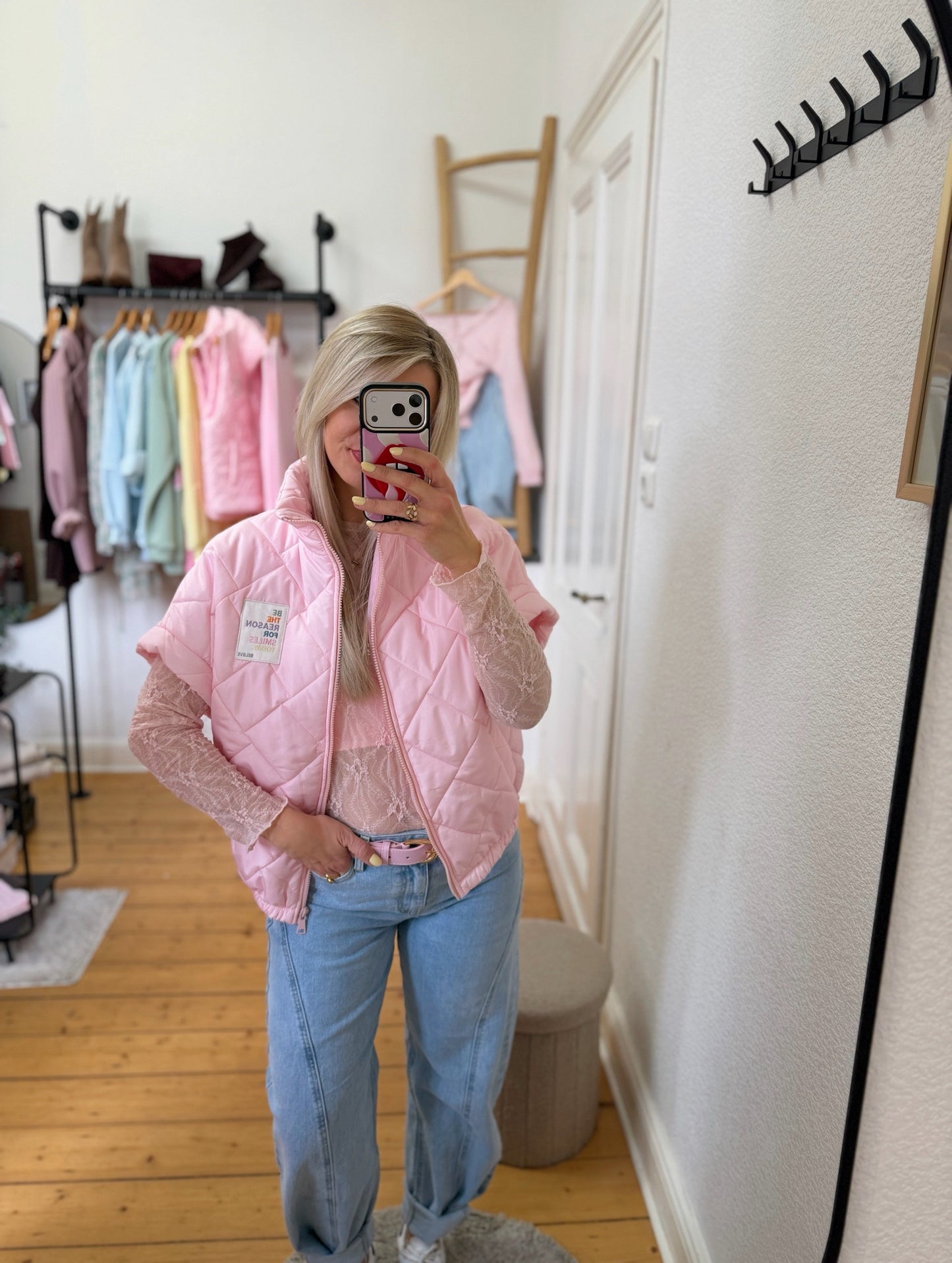 Weste mit leichtem Arm