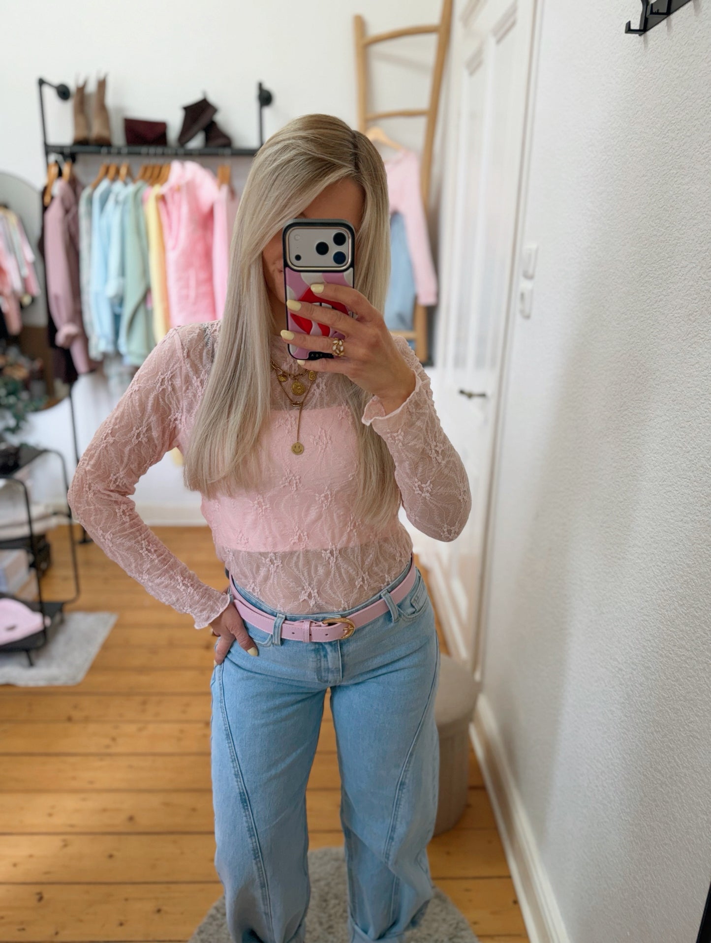 Spitzenshirt „Candy“