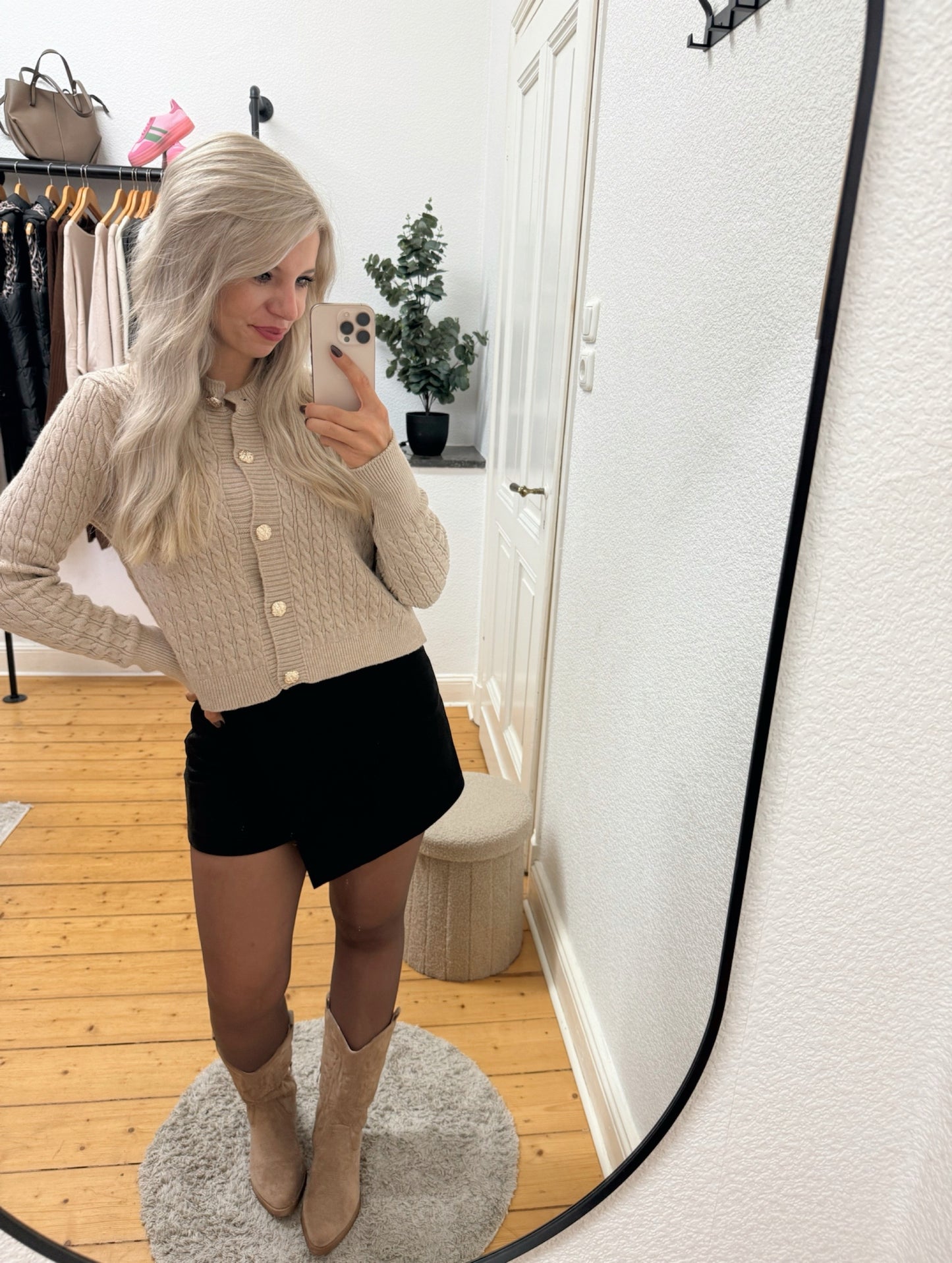 Cardigan „plait“