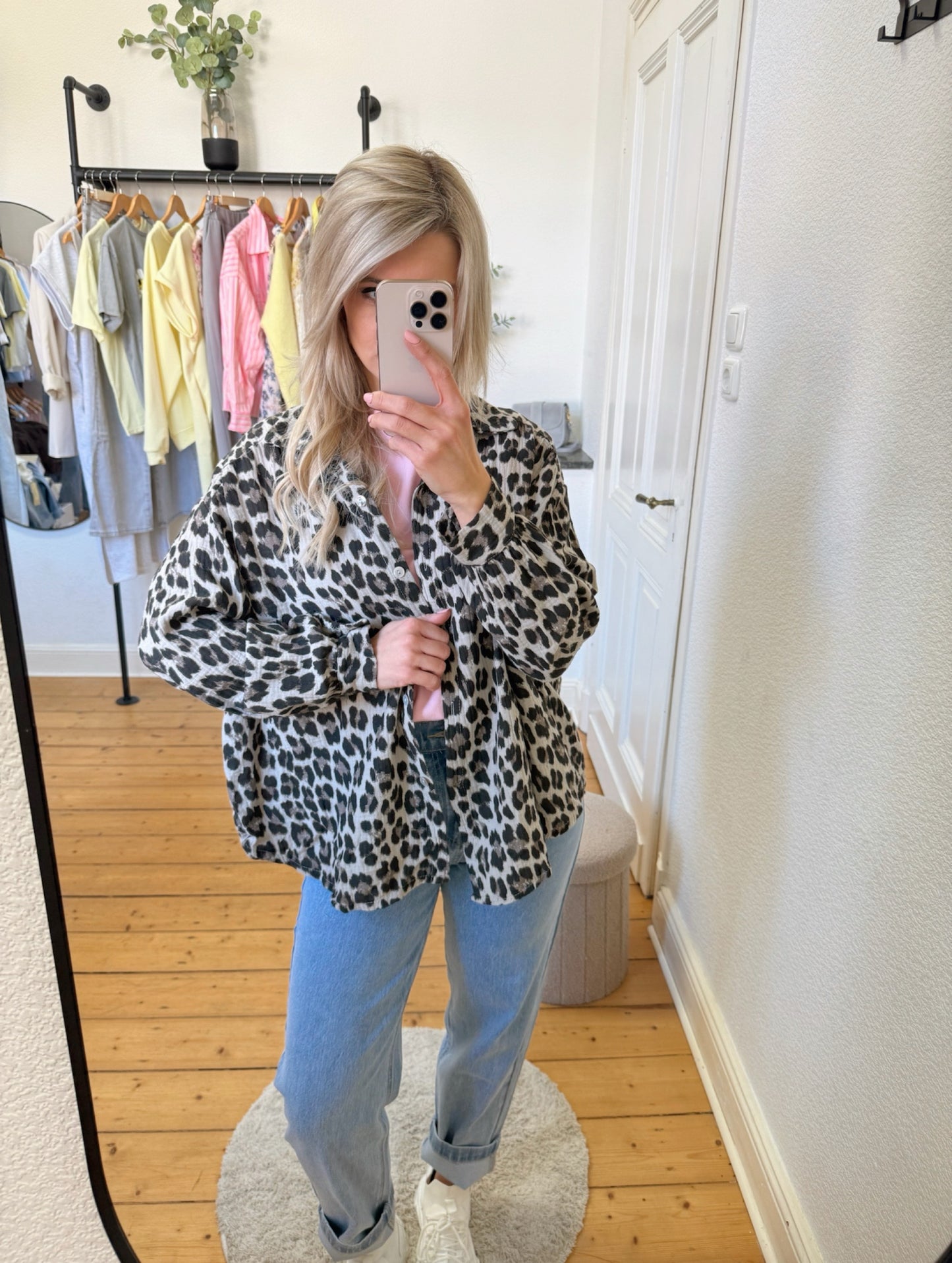 Musselinbluse kurze Variante