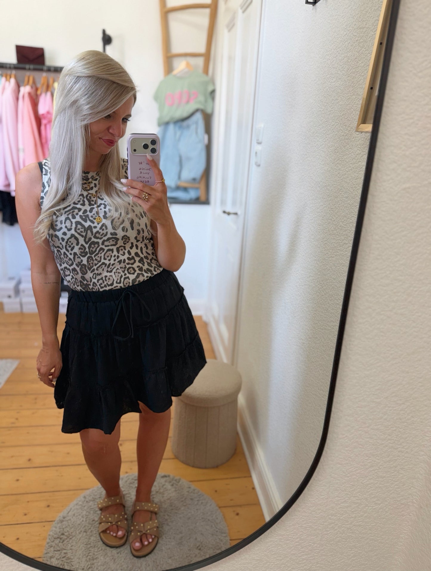Leoprint top