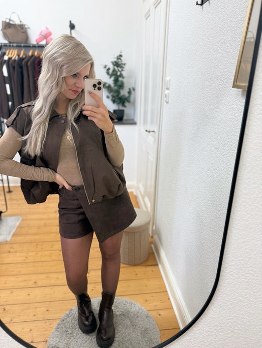 Wildleder Weste