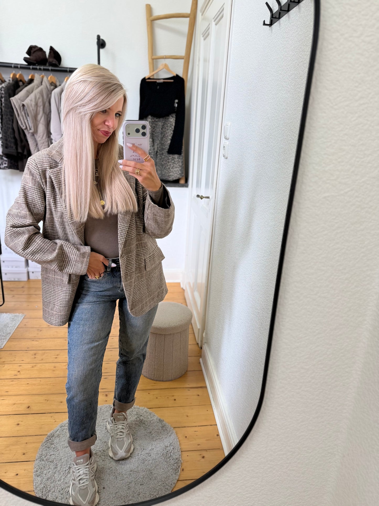Mom Jeans Dirty Blue