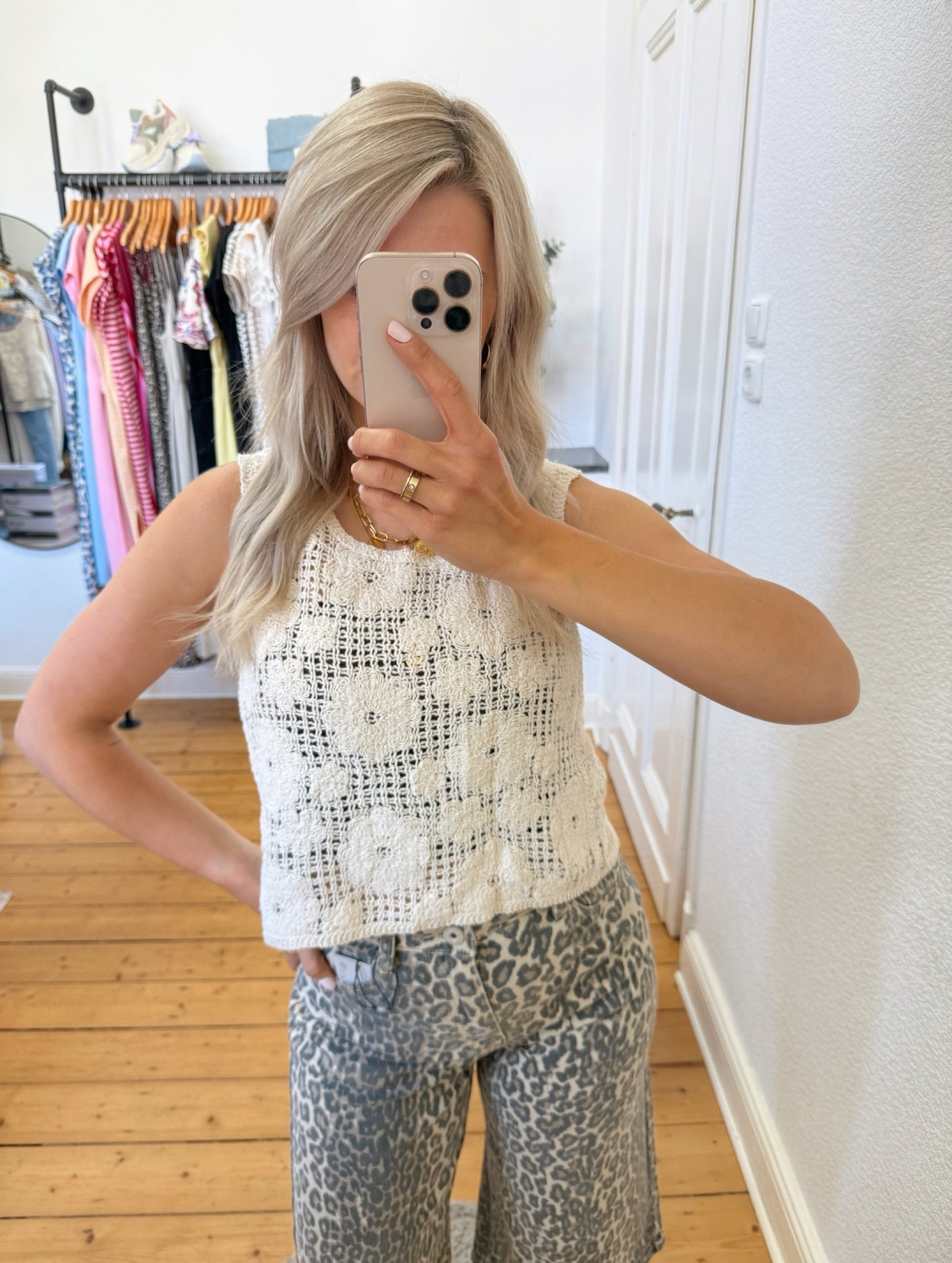 Top „crochet“