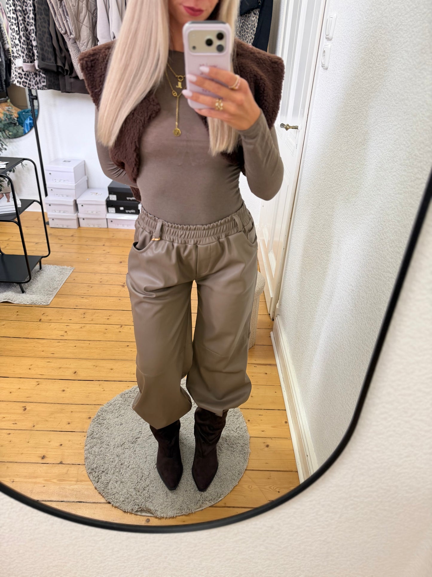 Lederhose in lang