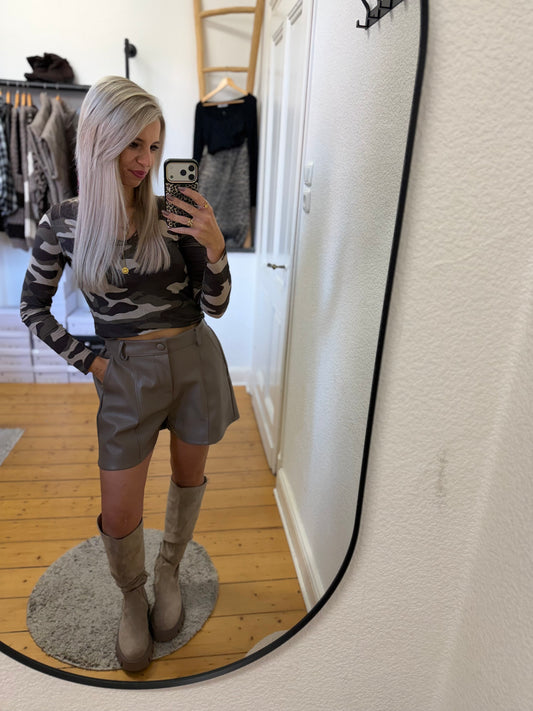 Leder Shorts „Foxy“