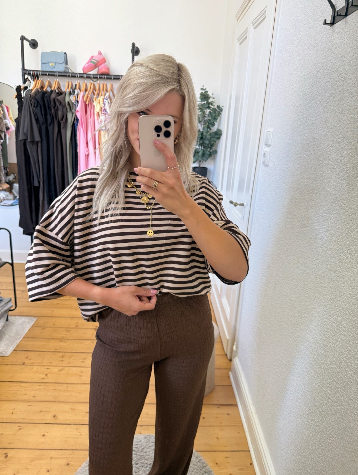 Shirt „happy stripe“