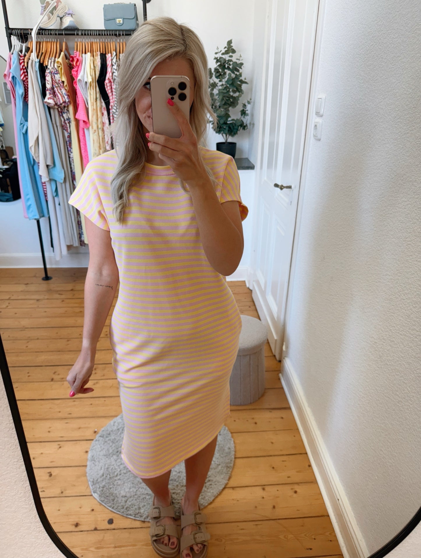 Tshirt Kleid „happy stripes“