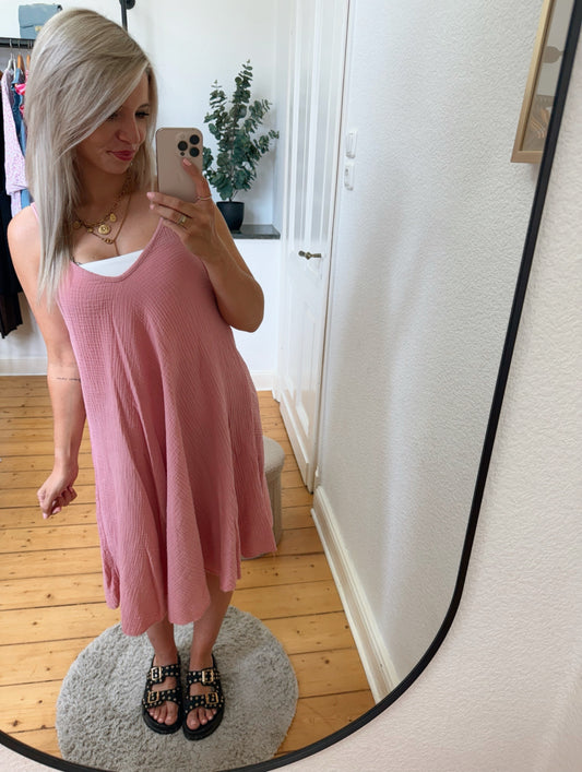 Musselin Trägerkleid
