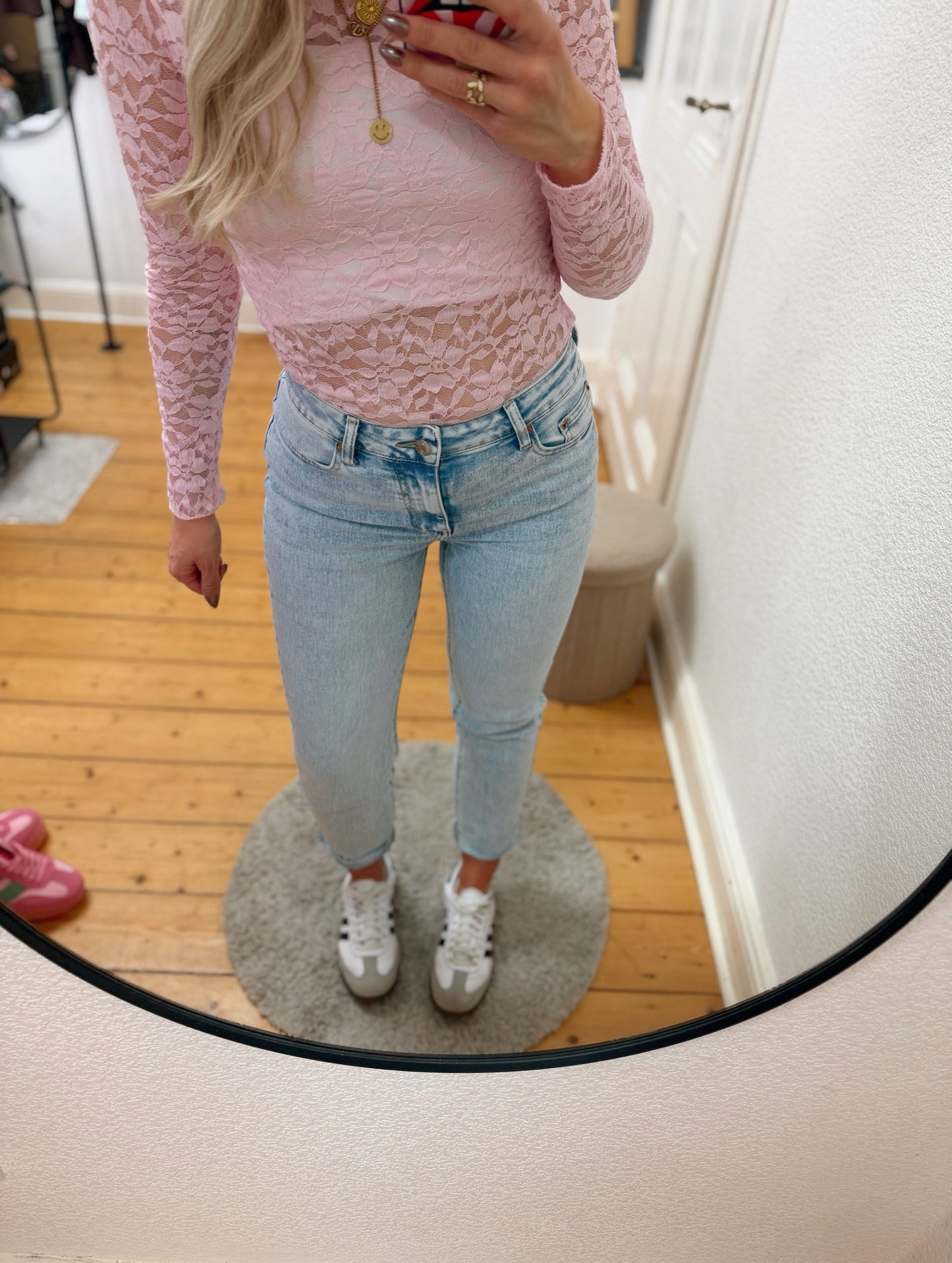 Mom jeans in hellblau