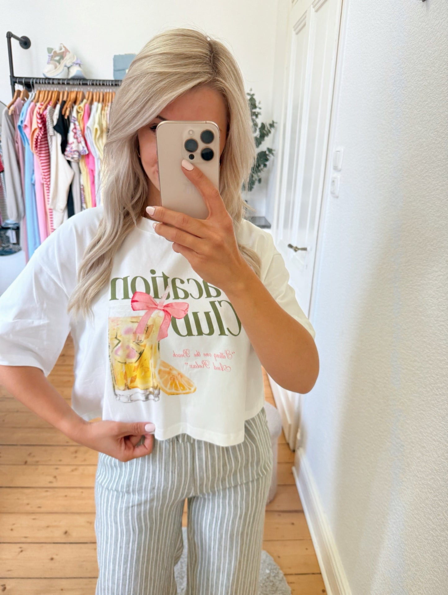 Crop Shirt „vacation“