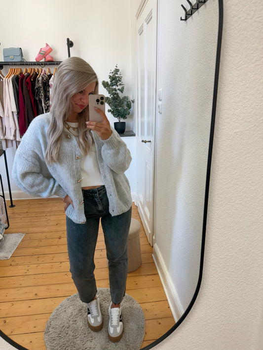 Mom Jeans Stone washed