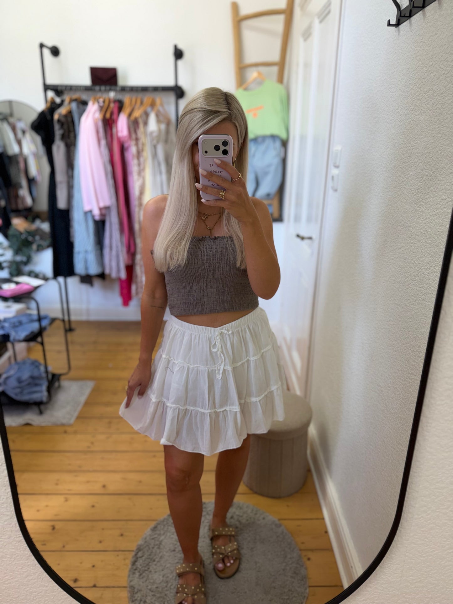 Skort in weiß