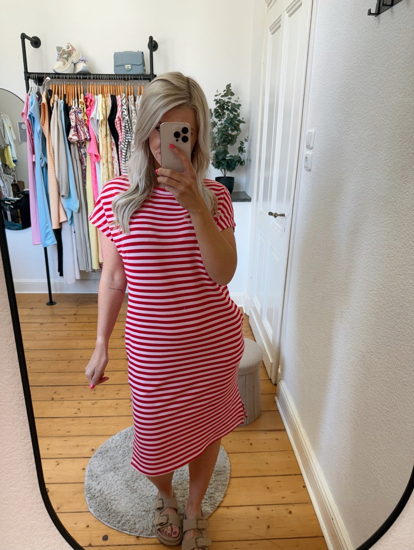 Tshirt Kleid „happy stripes“