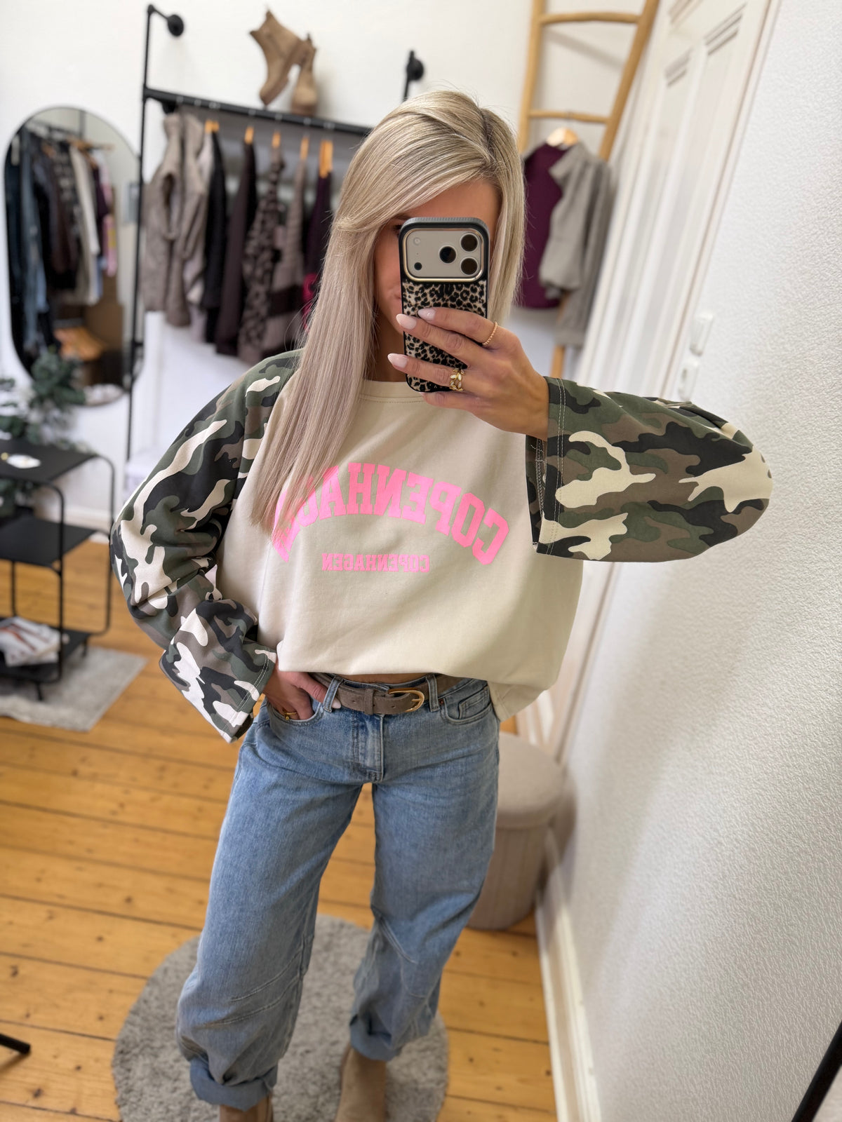 Sweater “Copenhagen x camouflage”