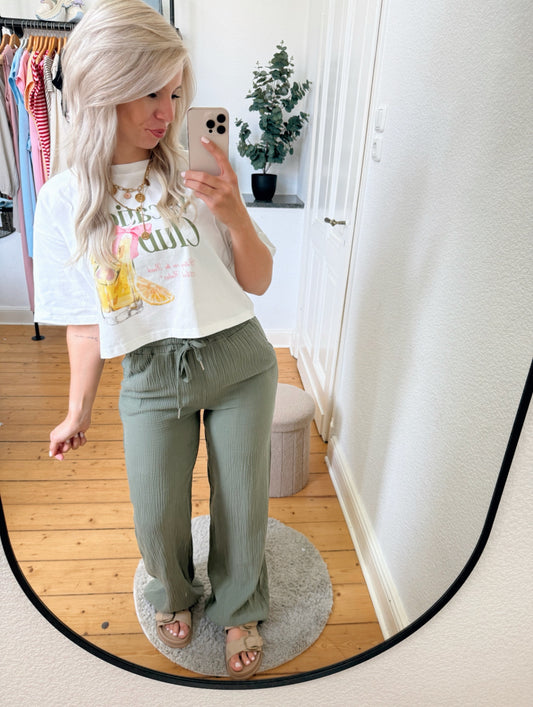 Musselinhose lang