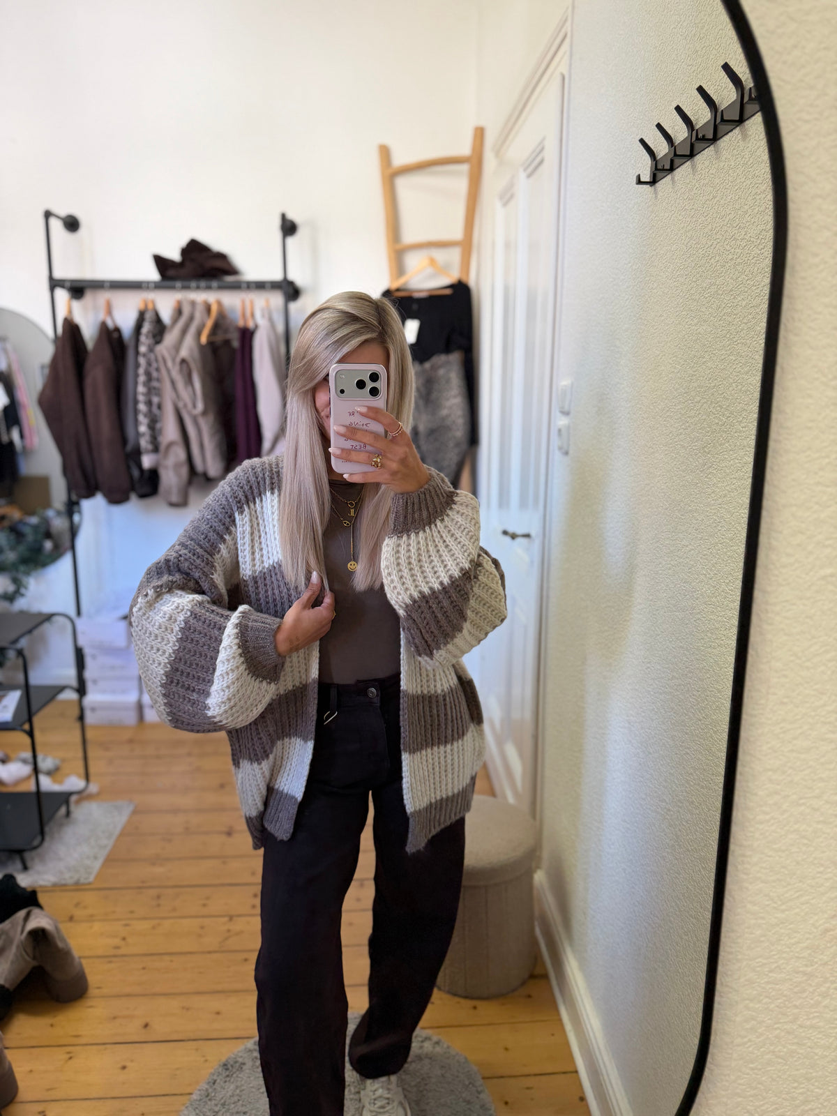 Cardigan “cuddles”