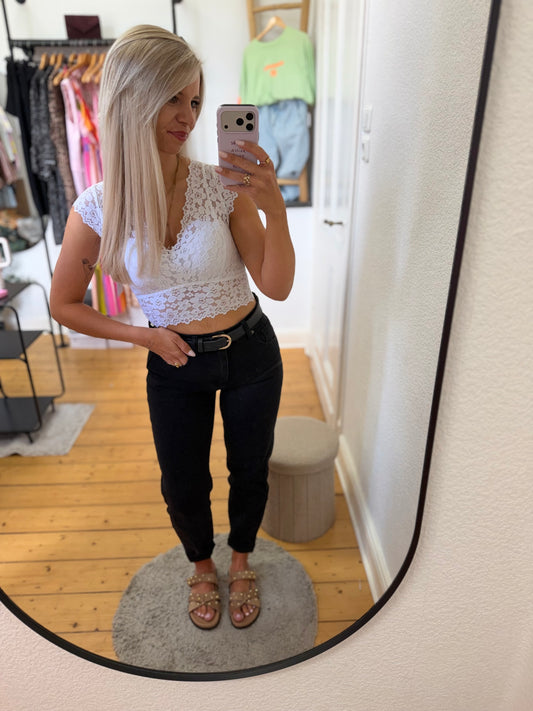 Spitzen top „More“