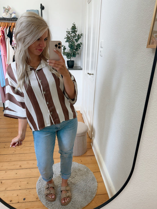 kurzarm Bluse