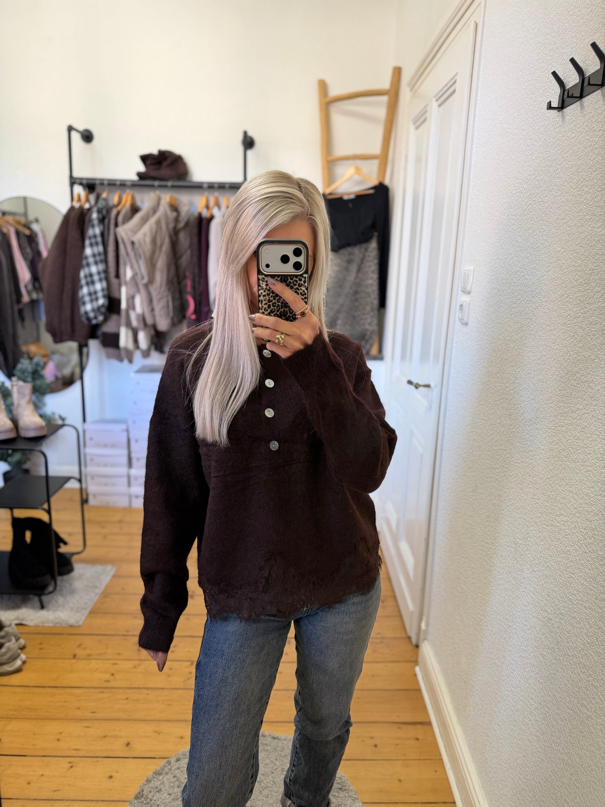 Pullover „cozy lace”