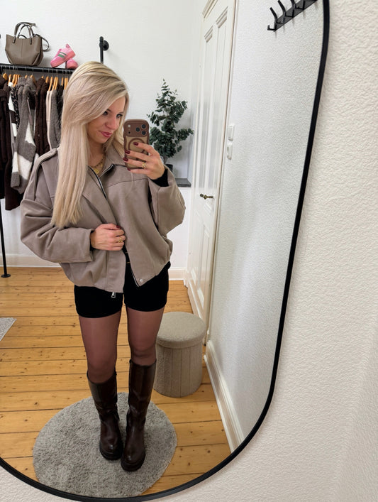 Jacke „suede“ gefüttert