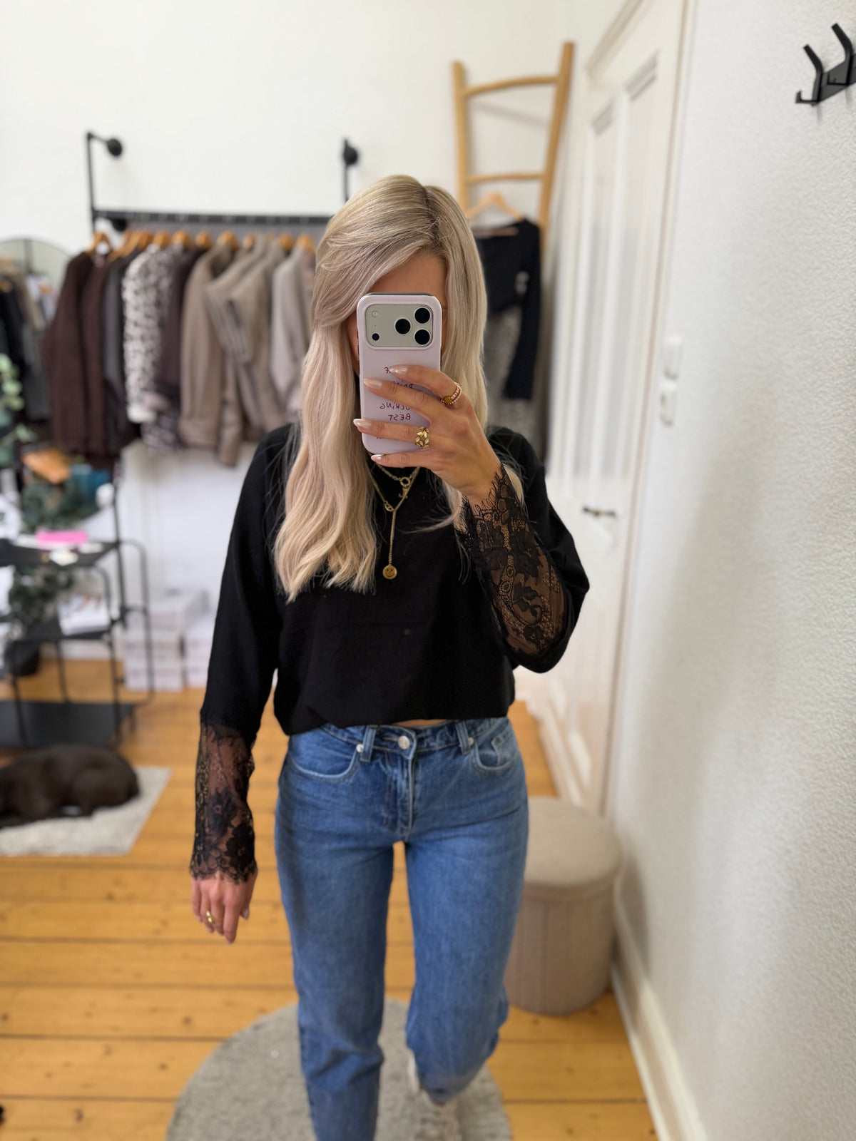 Shirt „combine lace“