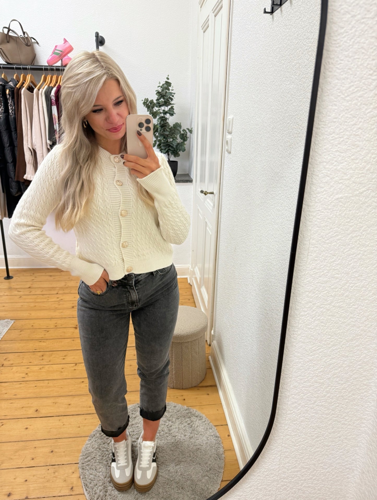 Cardigan „plait“
