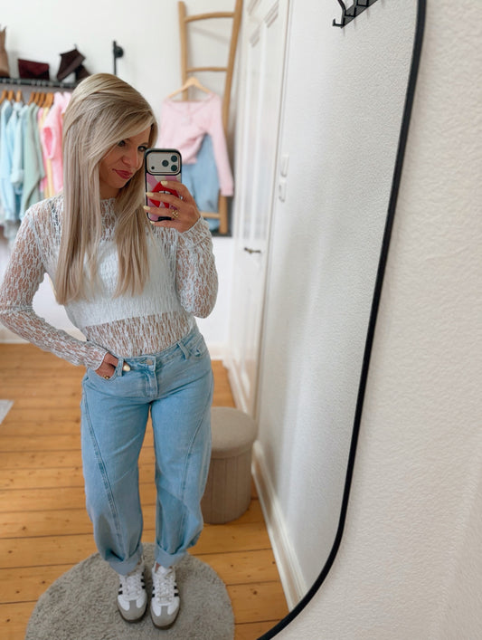 Spitzenshirt „sunny“