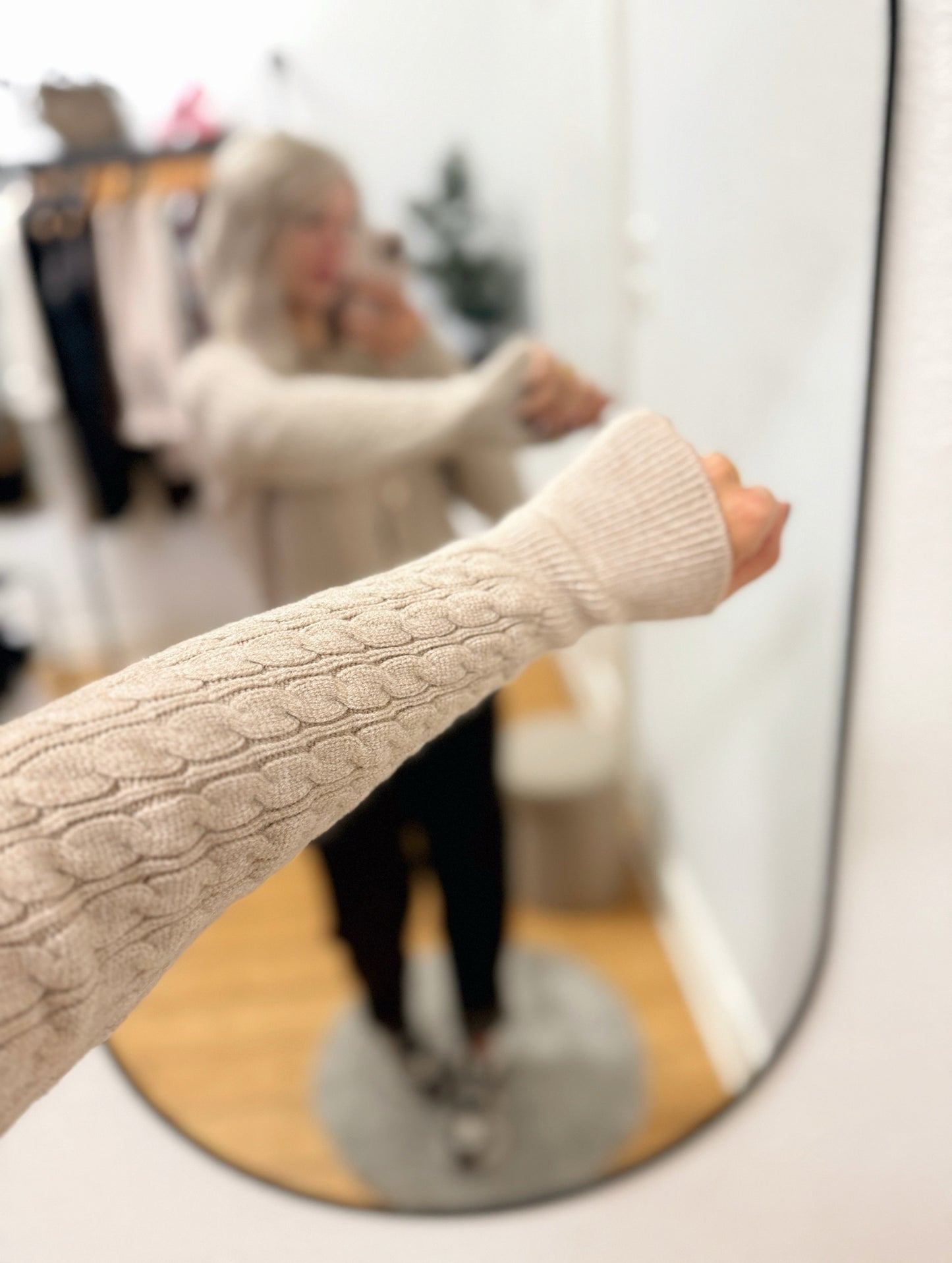 Cardigan „plait“
