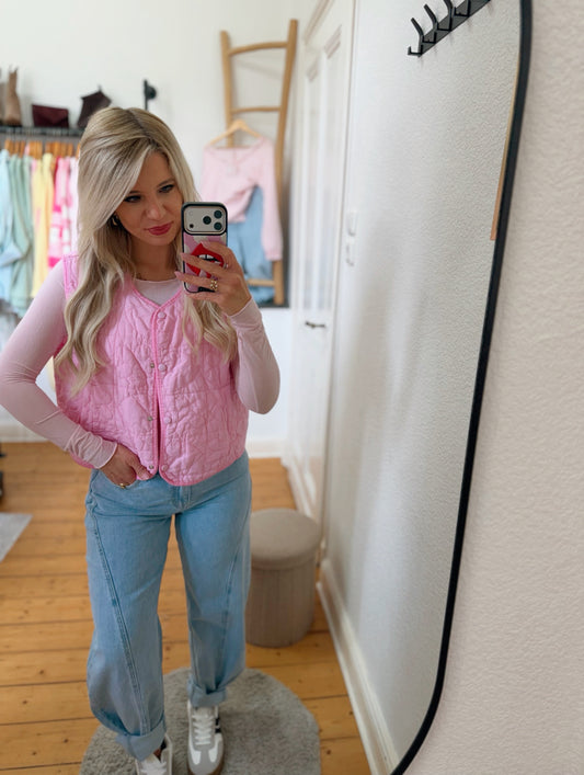 Steppweste „love“