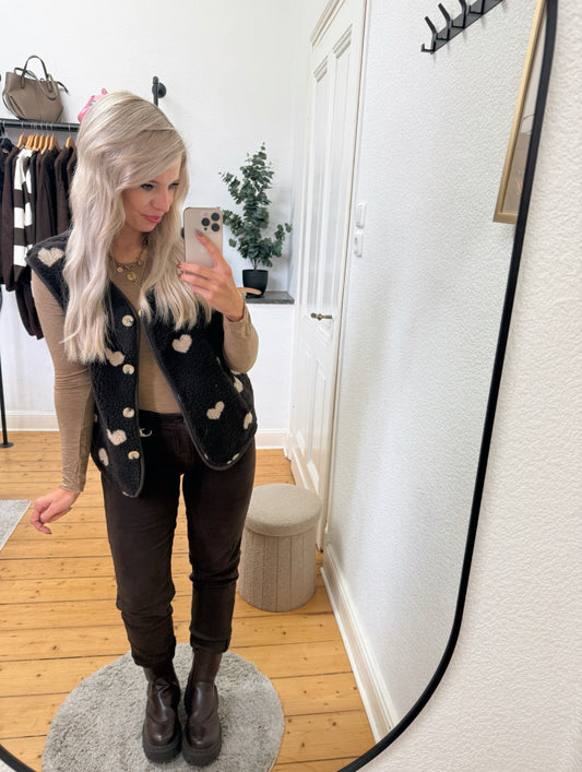 Weste „Hearts“