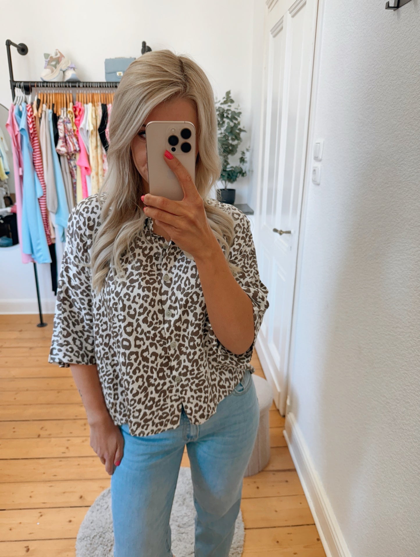 kurzarm Bluse