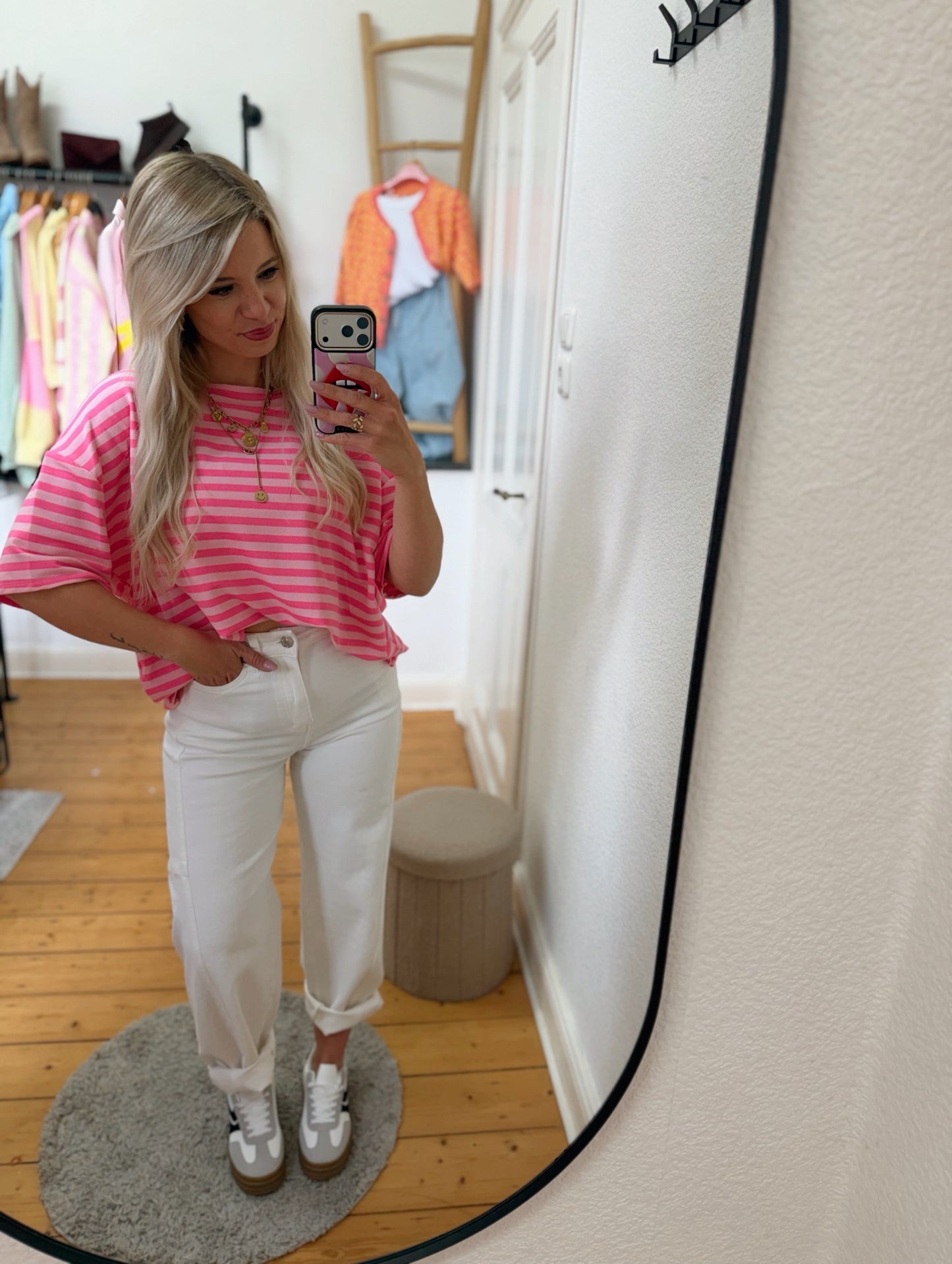 T-shirt „happy stripe“