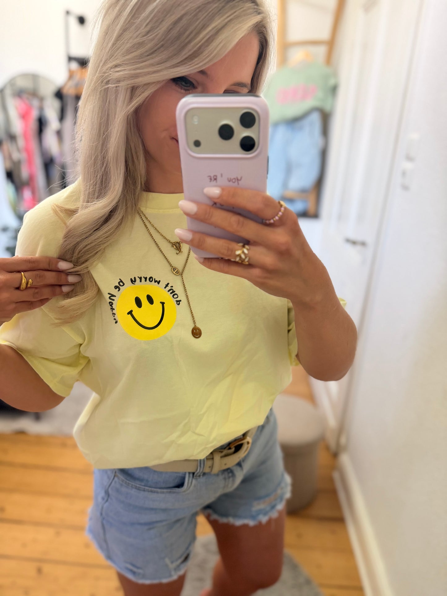 T-shirt „don’t worry“