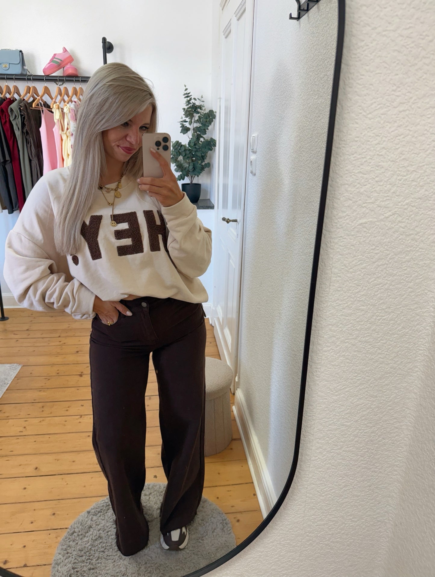 Pullover „hey“